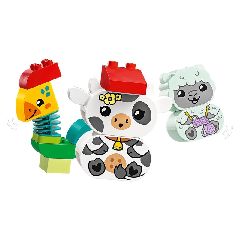 LEGO DUPLO TREN DE LOS ANIMALES - 4
