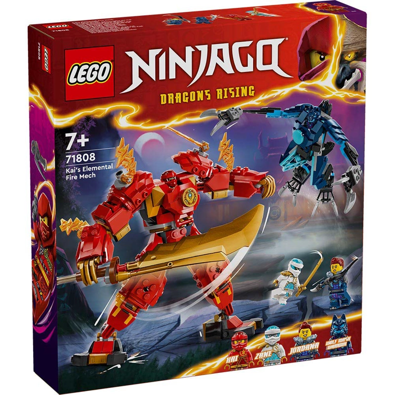 LEGO NINJAGO MECH ELEMENTAL DEL FUEGO DE KAI (71808) - 1