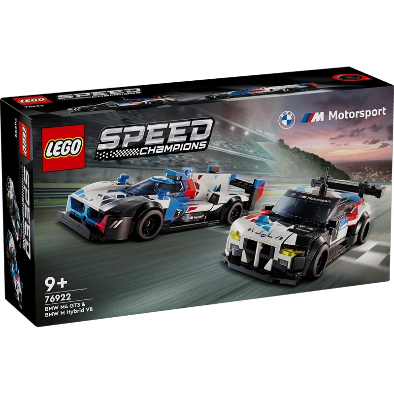 LEGO AUTOS DE CARRERAS BMW M4 GT3 Y BMW M HYBRID V8 - 1
