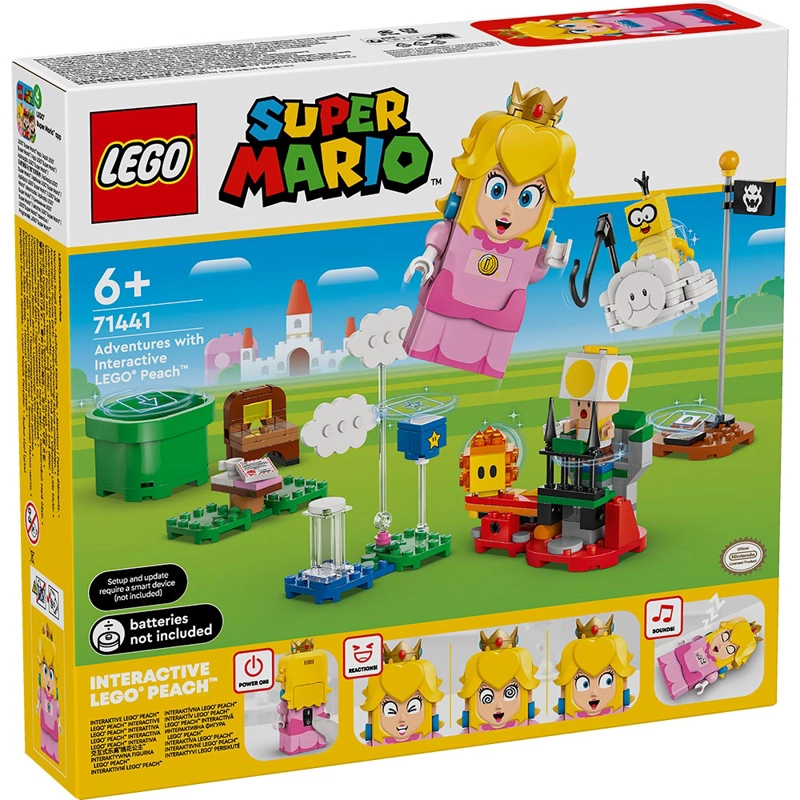 LEGO 71441 AVENTURAS INTERACTIVAS CON LEGO PEACH - 1