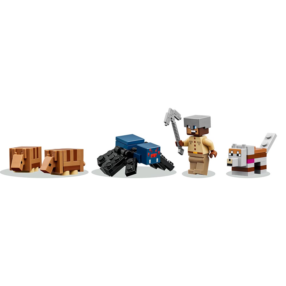 BLOQUES LEGO MINECRAFT LA EXPEDICIÓN A LA MINA DEL ARMADILLO 21269 - 4