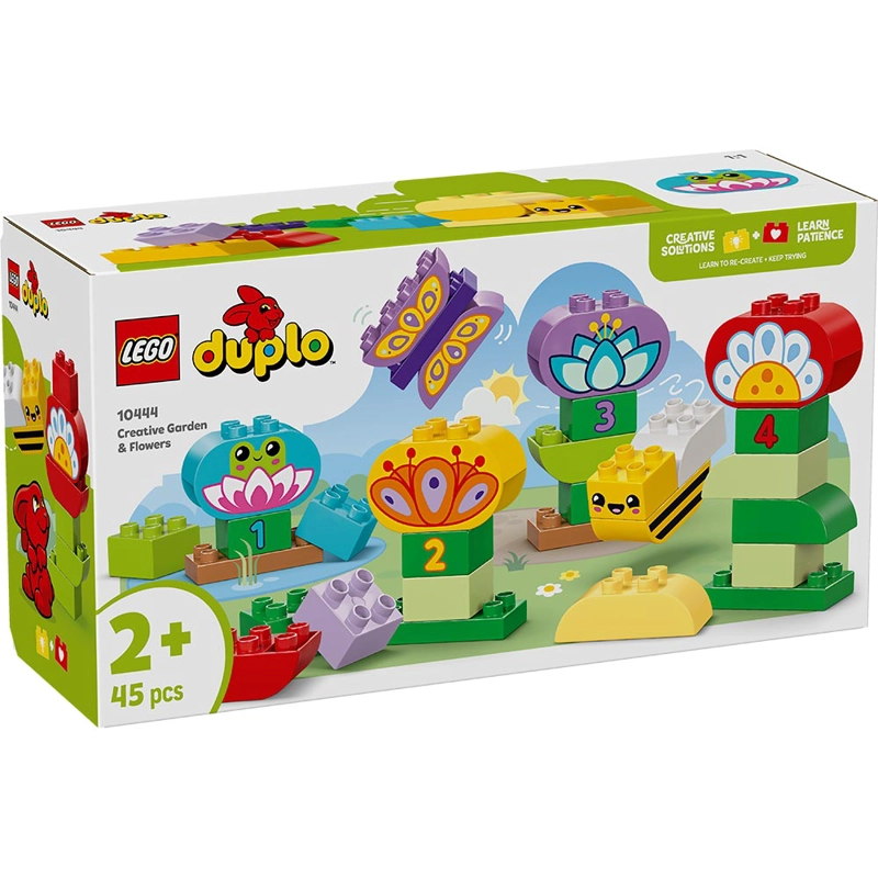 BLOQUES LEGO DUPLO JARDÍN Y FLORES CREATIVAS 10444 - 1