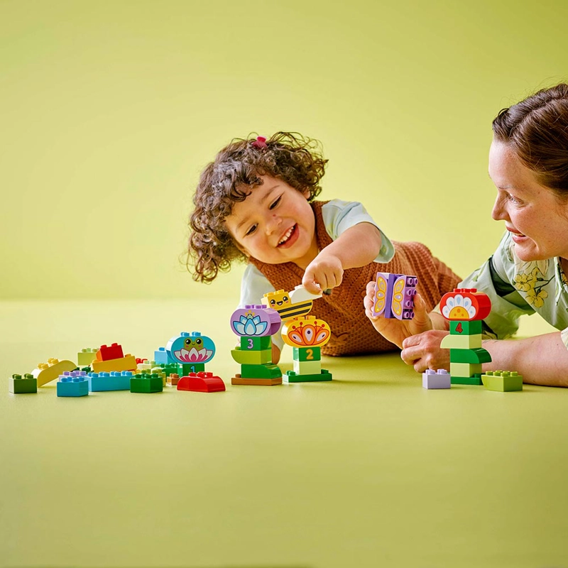 BLOQUES LEGO DUPLO JARDÍN Y FLORES CREATIVAS 10444 - 4