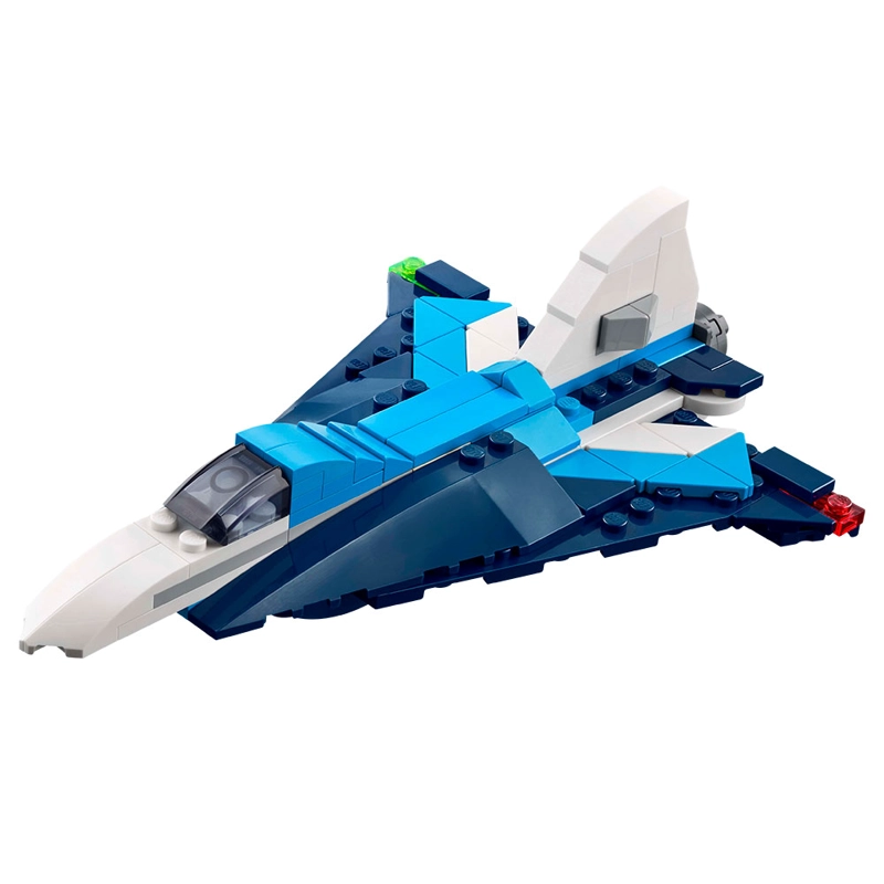 BLOQUES LEGO CREATOR 3EN1 AERONAVE AVIÓN DE CARRERAS 31160 - 4