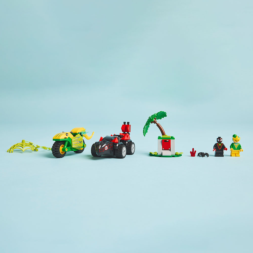 BLOQUES LEGO SPIN Y ELECTRO DUELO VEHÍCULOS DINOSAURIO 11198 - 9