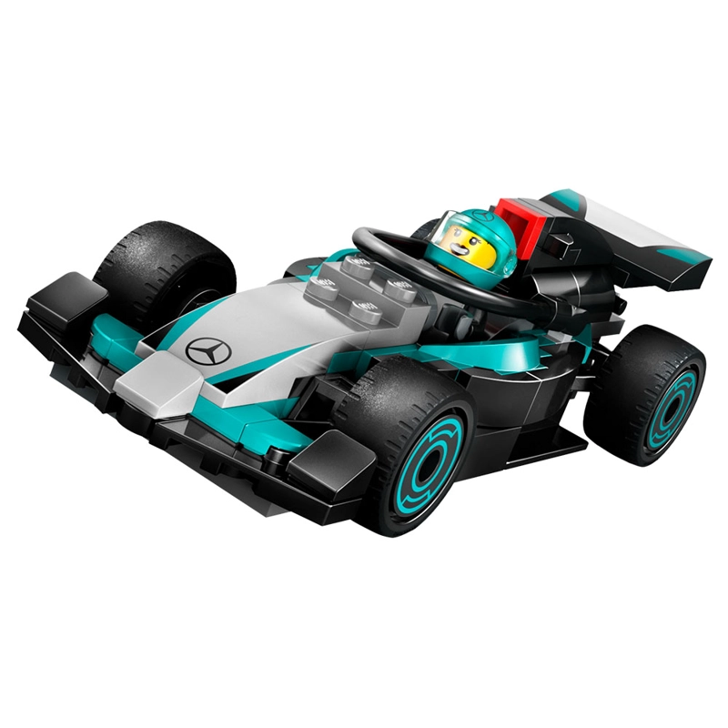 LEGO 60444 TALLER F1 CON AUTOS MERCEDES-AMG Y ALPINE - 4
