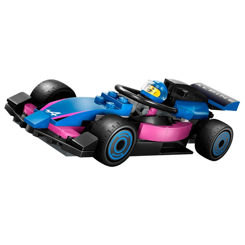 LEGO 60444 TALLER F1 CON AUTOS MERCEDES-AMG Y ALPINE - 5
