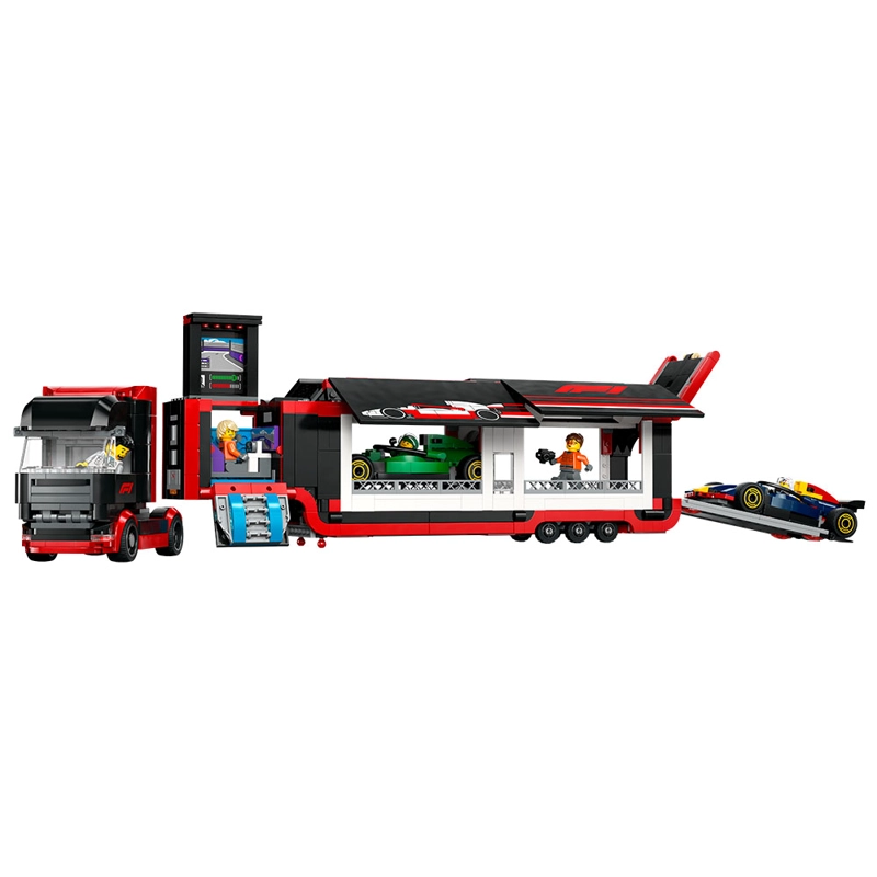 CAMION DE F1 CON AUTOS DE F1 RB20 Y AMR24 (60445) - 4