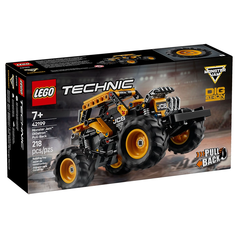 LEGO MONSTER JAM DIGATRON CON MOTOR DE CARGA MANUAL - 5