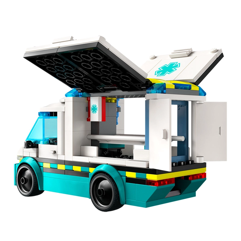 LEGO CITY AMBULANCIA DE EMERGENCIAS (60451) - 1