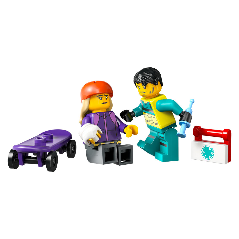 LEGO CITY AMBULANCIA DE EMERGENCIAS (60451) - 2