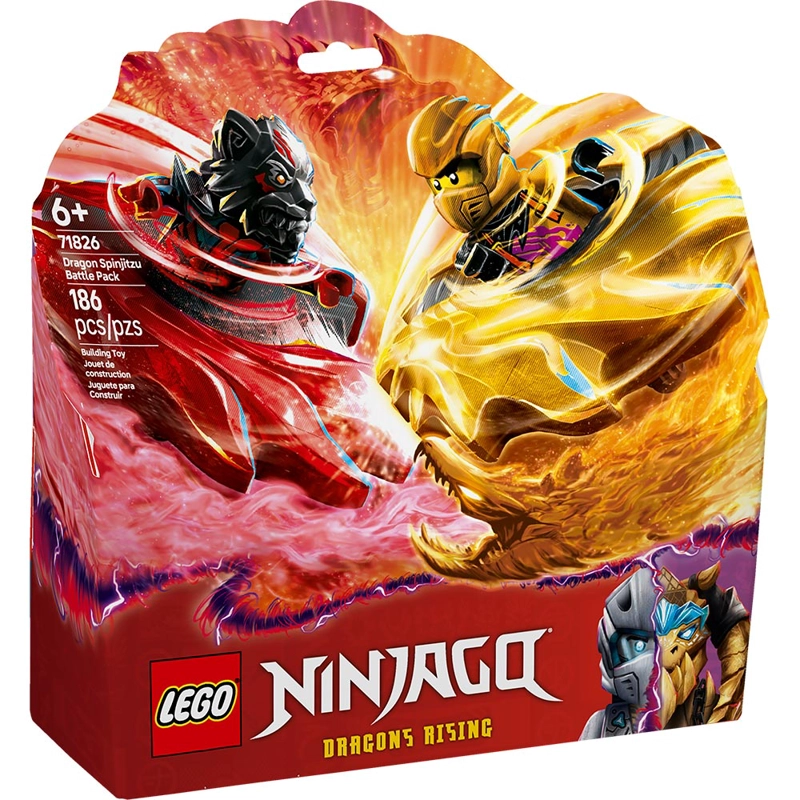 LEGO PACK DE COMBATE: SPINJITZU DEL DRAGON (71826) - 1