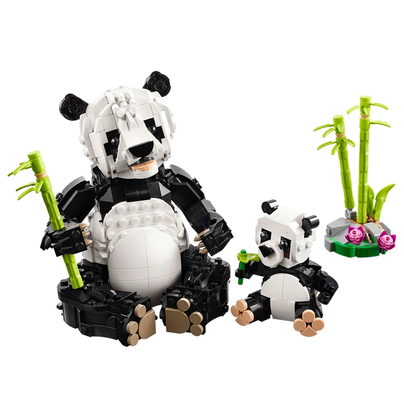 LEGO 31165 FAUNA SALVAJE: FAMILIA DE PANDAS - 3