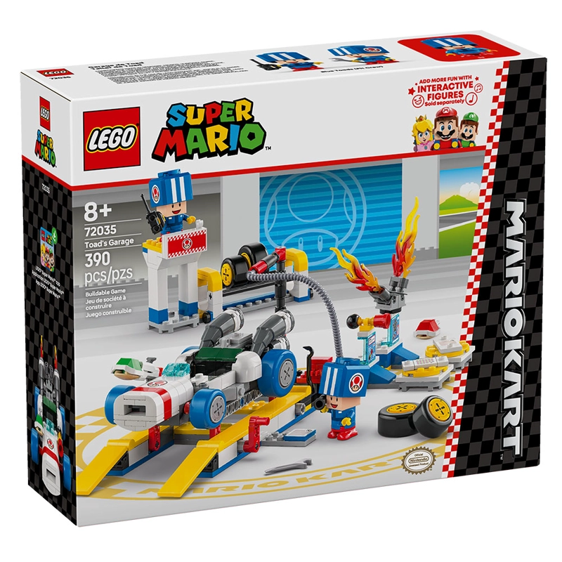 LEGO MARIO KART: GARAJE DE TOAD (72035) - 8