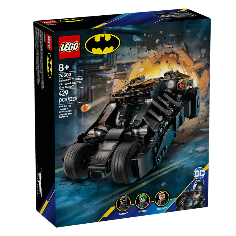LEGO 76303 TUMBLER DE BATMAN VS. TWO-FACE Y THE JOKER - 1