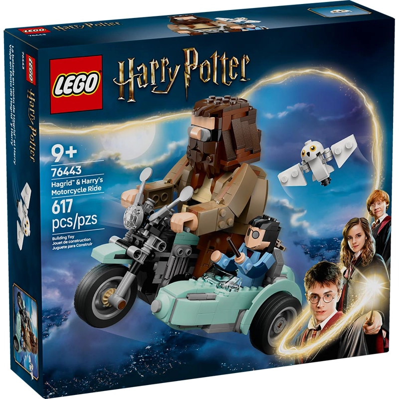 LEGO VIAJE EN MOTO DE HAGRID Y HARRY (76443) - 1