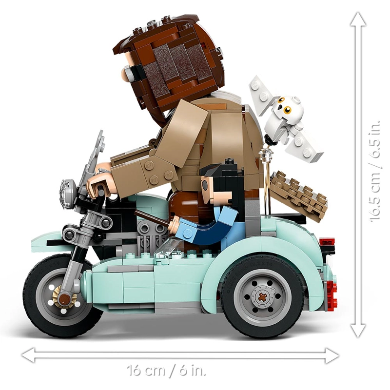 LEGO VIAJE EN MOTO DE HAGRID Y HARRY (76443) - 3