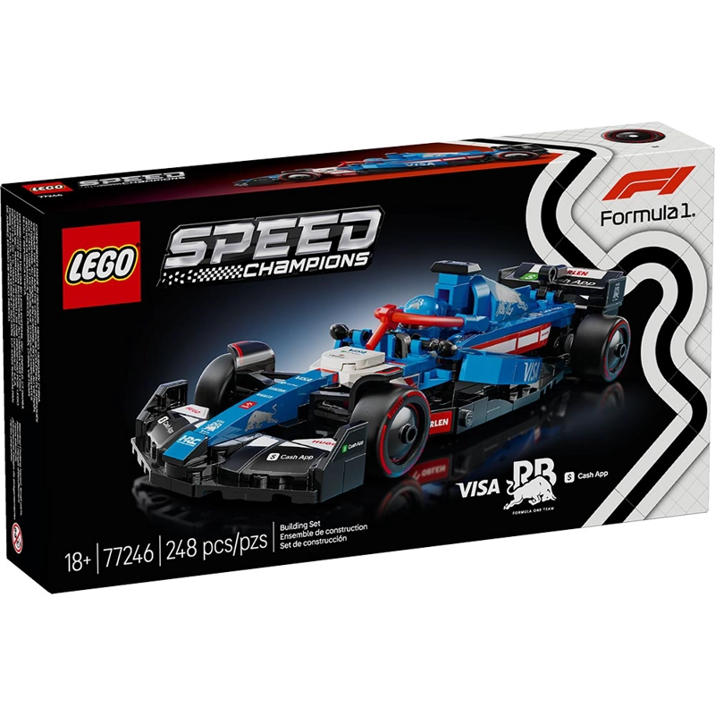 LEGO 77246 AUTO DE CARRERAS VISA CASH APP RB VCARB 01 F1 - 1