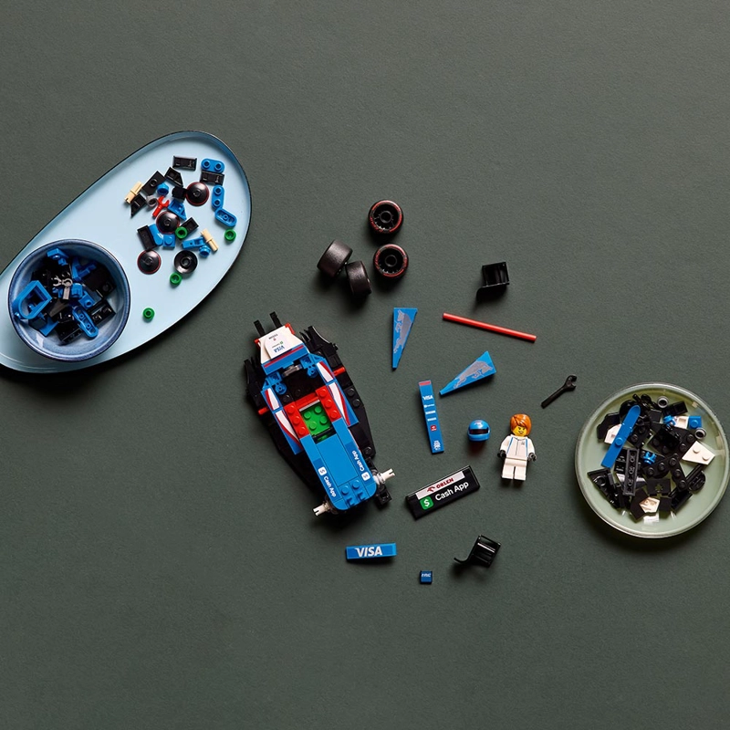 LEGO 77246 AUTO DE CARRERAS VISA CASH APP RB VCARB 01 F1 - 6