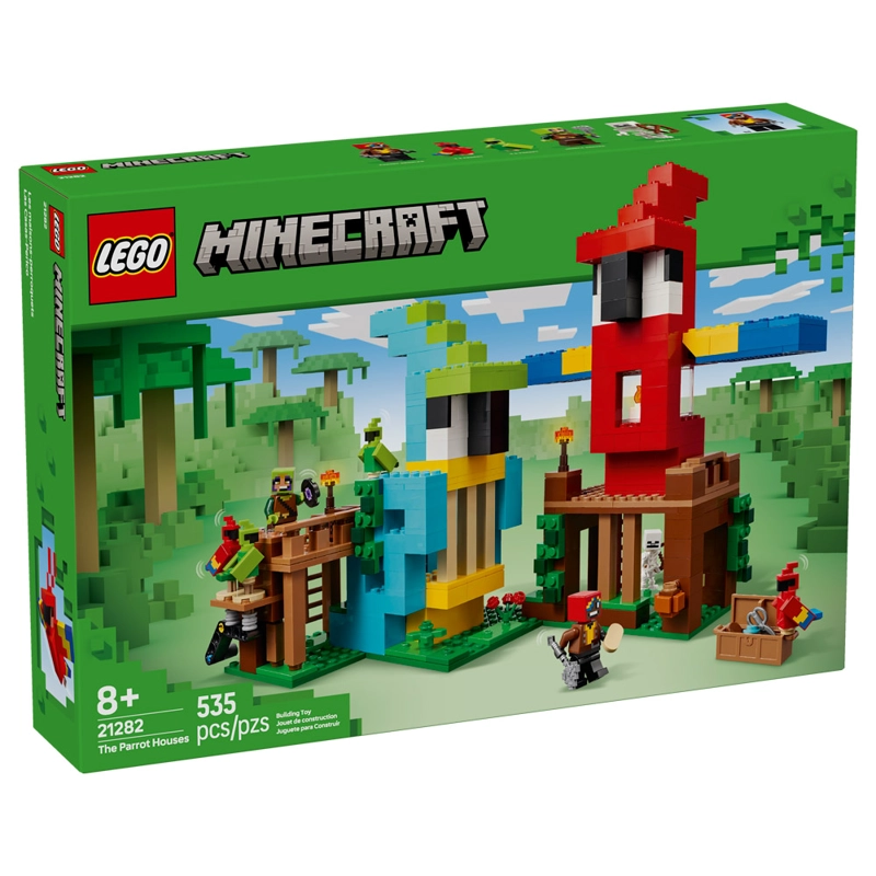LEGO 21282 LAS CASAS-LORO MINECRAFT - 1