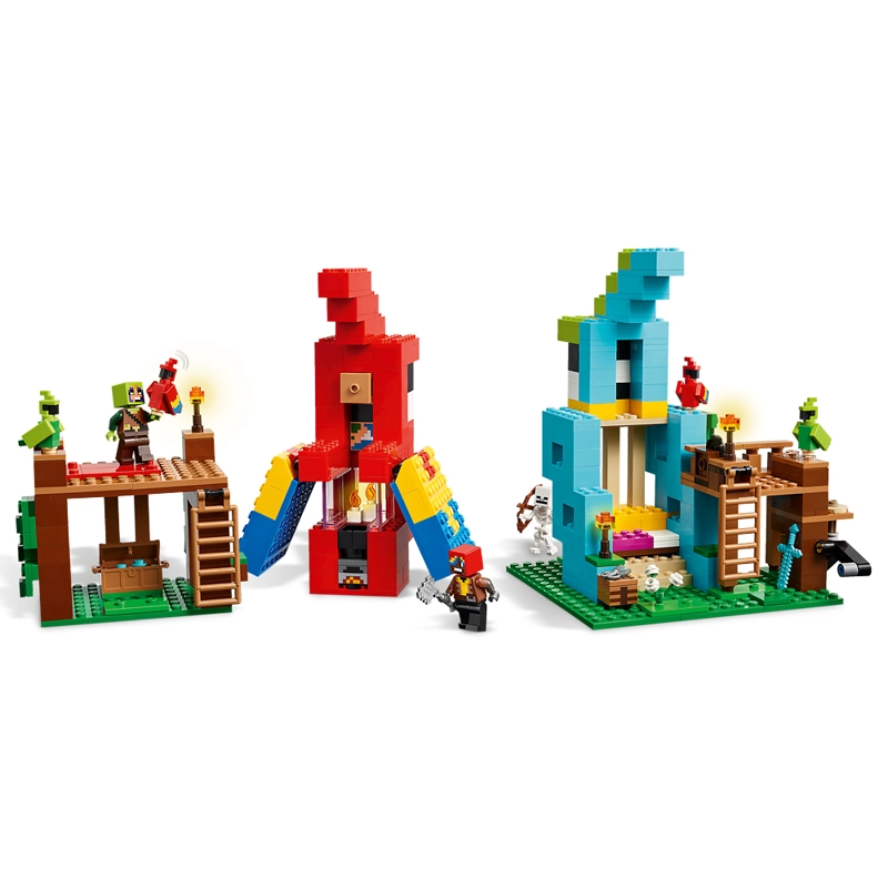 LEGO 21282 LAS CASAS-LORO MINECRAFT - 3