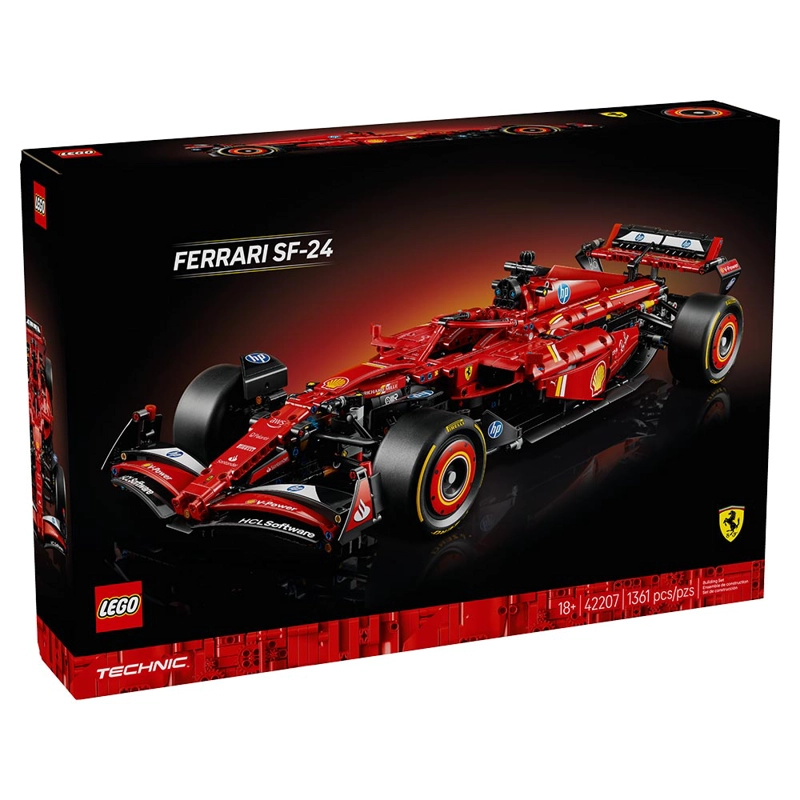 LEGO 42207 AUTO FERRARI SF-24 F1 - 1