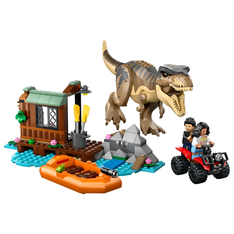 LEGO 76975 ESCAPE POR EL RIO Y T. REX A LA CAZA - 4
