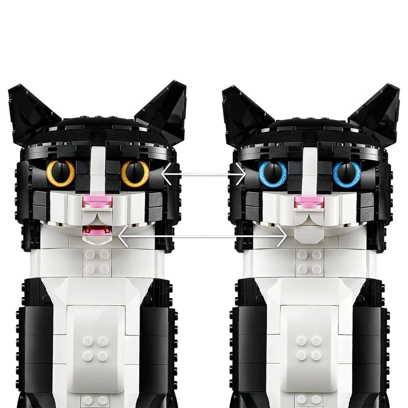 LEGO 21349 GATO BICOLOR - 6