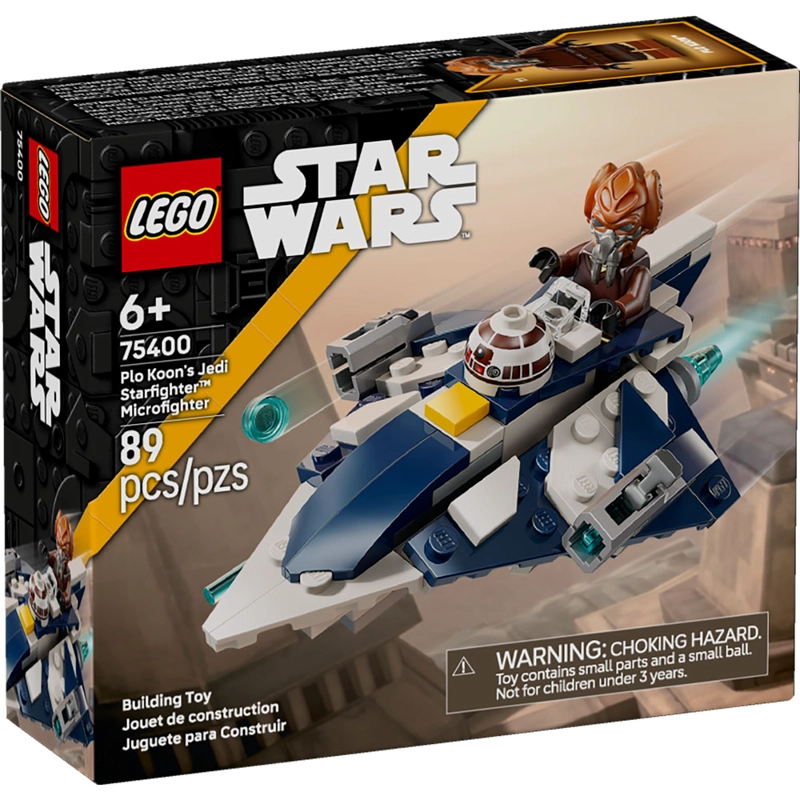 LEGO 75400 MICROFIGHTER: CAZA ESTELAR JEDI DE PLO KOON - 1