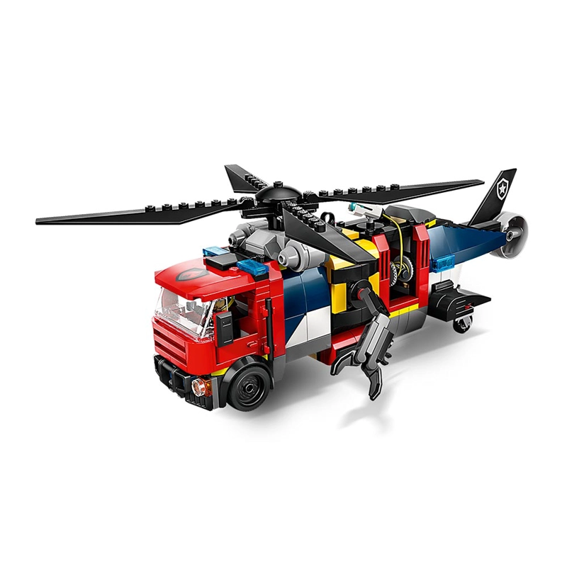 LEGO HELICOPTERO, CAMION DE BOMBEROS Y SUBMARINO (60462) - 6