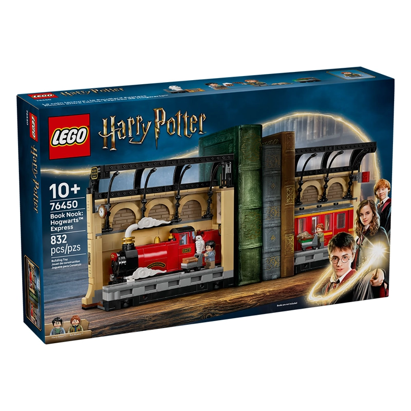 LEGO 76450 SOPORTE PARA LIBROS: EXPRESO DE HOGWARTS - 1
