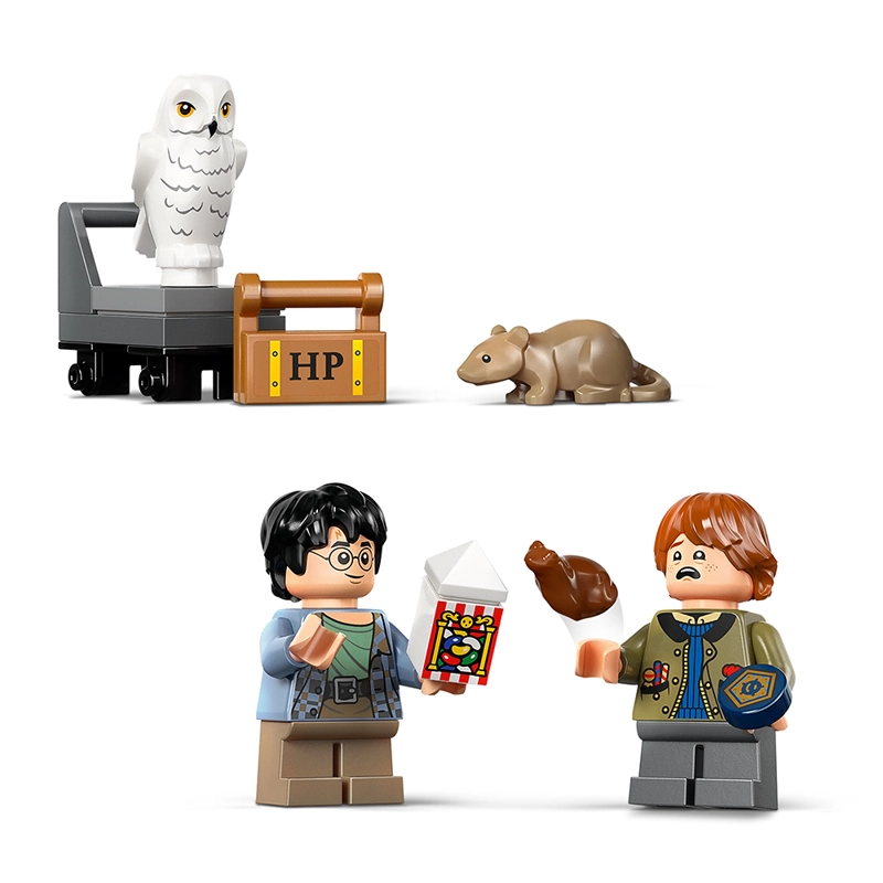 LEGO 76450 SOPORTE PARA LIBROS: EXPRESO DE HOGWARTS - 4