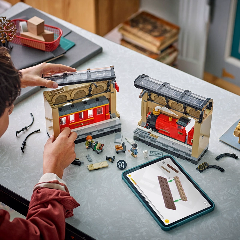 LEGO 76450 SOPORTE PARA LIBROS: EXPRESO DE HOGWARTS - 6
