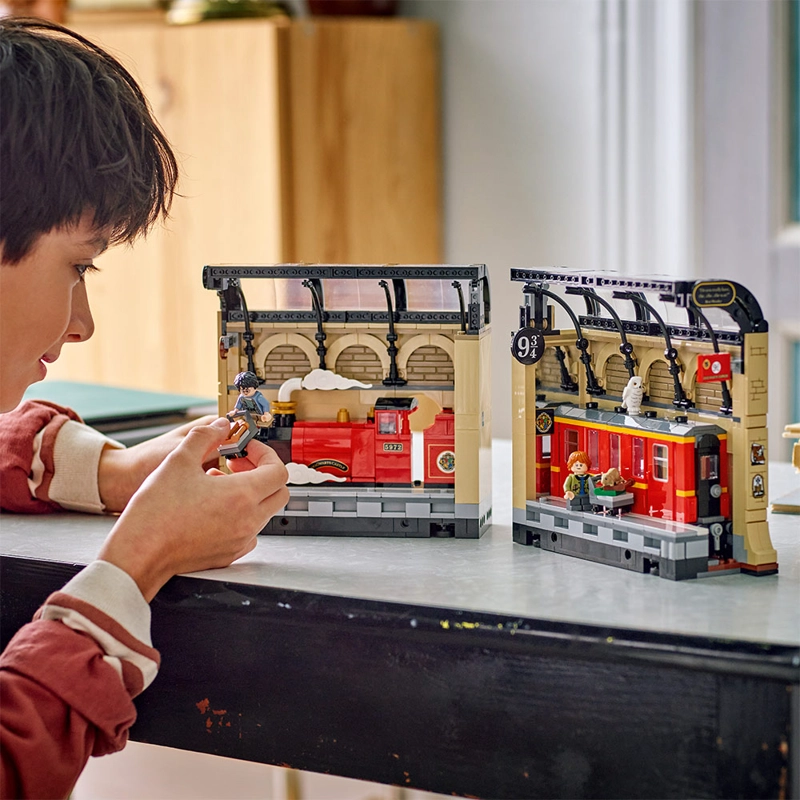 LEGO 76450 SOPORTE PARA LIBROS: EXPRESO DE HOGWARTS - 9