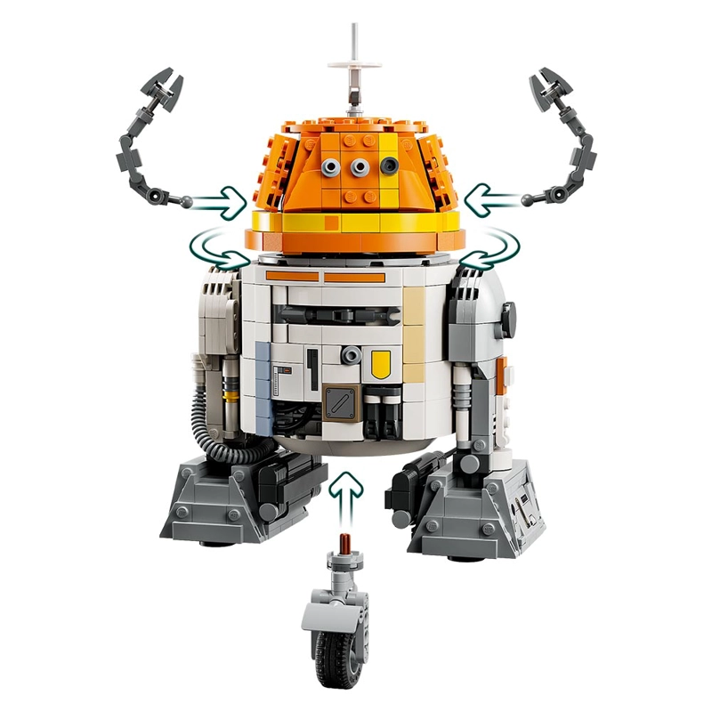 LEGO 75416 DROIDE ASTROMECANICO CHOPPER (C1-10P)™ - 8