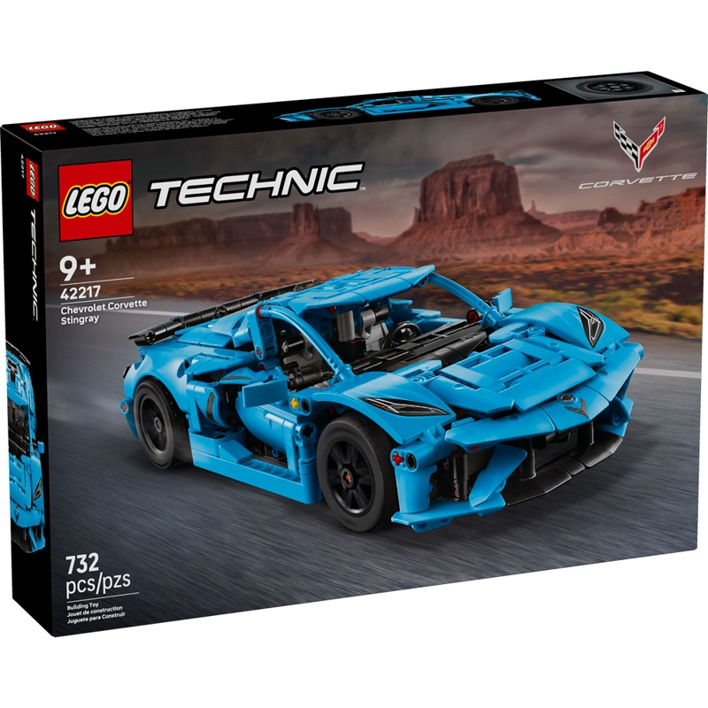 LEGO CHEVROLET CORVETTE STINGRAY AZUL (42217) - 1