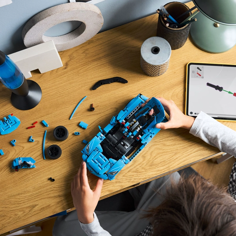 LEGO CHEVROLET CORVETTE STINGRAY AZUL (42217) - 9