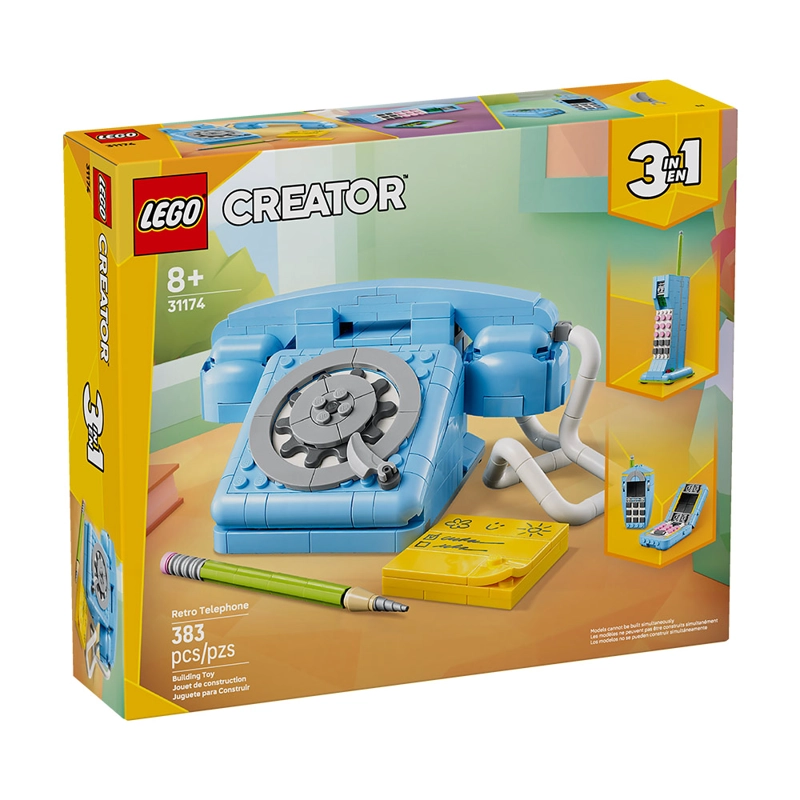 LEGO CREATOR 3EN1 TELE FONO RETRO (31174) - 1