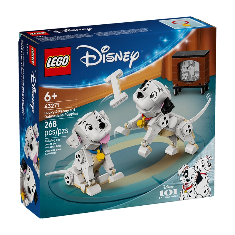 LEGO LUCKY Y PENNY: CACHORROS DE 101 DALMATAS (43271)