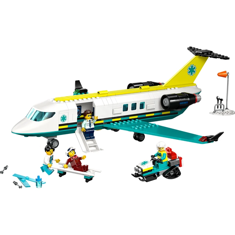 LEGO 60465 AMBULANCIA AE REA DE EMERGENCIA - 1