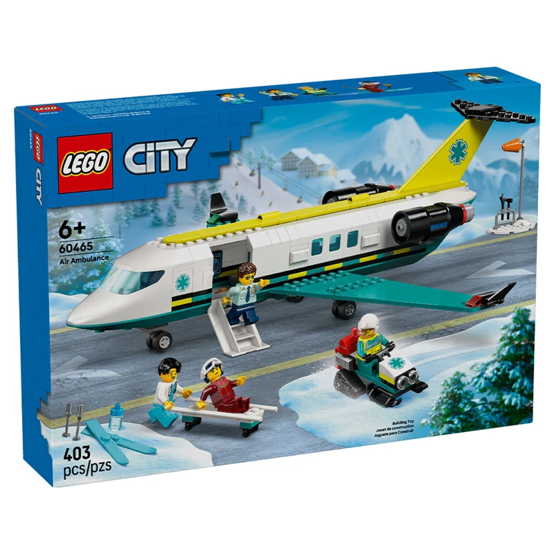 LEGO 60465 AMBULANCIA AE REA DE EMERGENCIA - 2