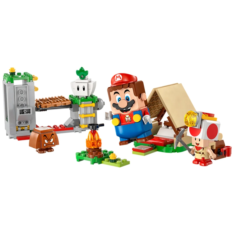 LEGO SUPER MARIO CAMPAMENTO DEL CAPITAN TOAD 72040 - 2