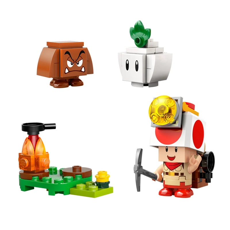 LEGO SUPER MARIO CAMPAMENTO DEL CAPITAN TOAD 72040 - 4