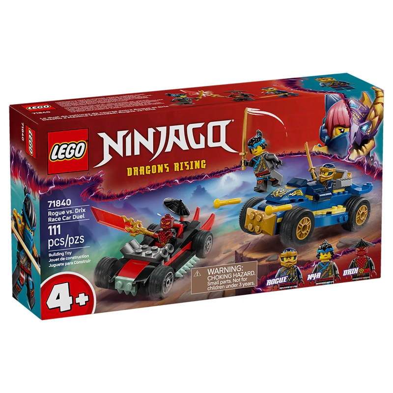 LEGO 71840 DESAFIO A MAXIMA VELOCIDAD: ROGUE VS. DRIX - 1