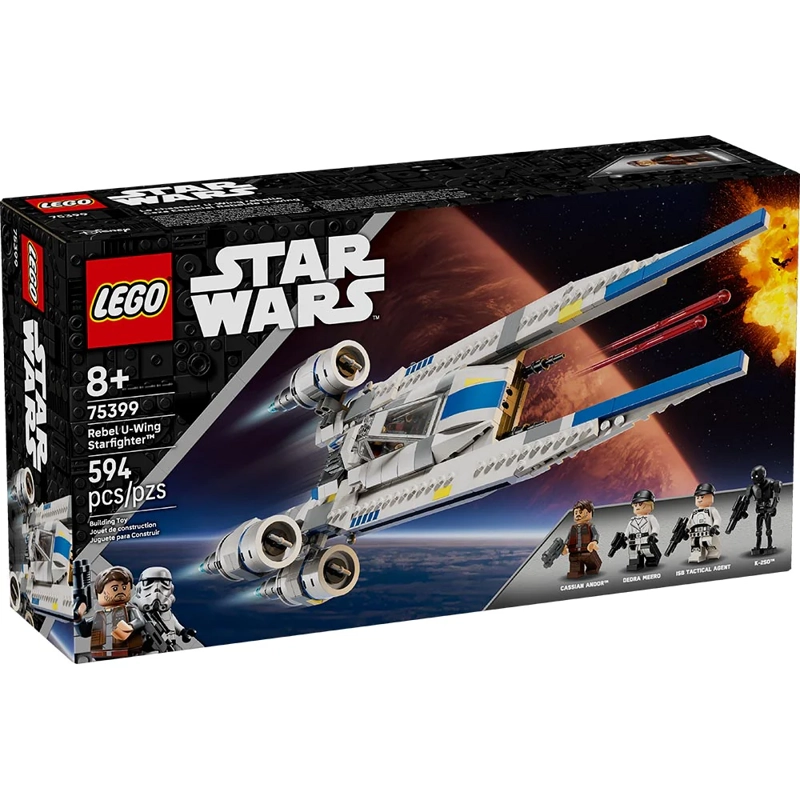 LEGO STAR WARS TM CAZA ESPACIAL REBELDE U-WING 75399 - 1