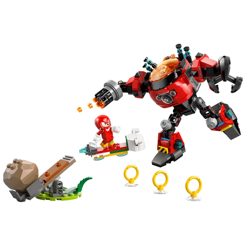 KNUCKLES VS. MECH EGG CRUSHER DEL DR. EGGMAN 77005 - 1