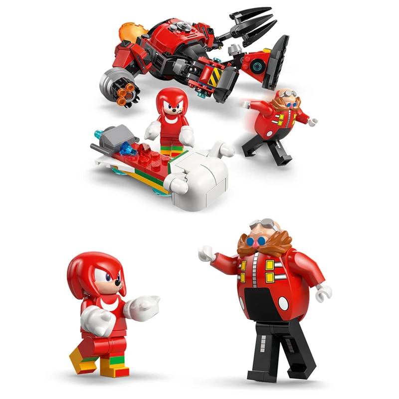 KNUCKLES VS. MECH EGG CRUSHER DEL DR. EGGMAN 77005 - 4