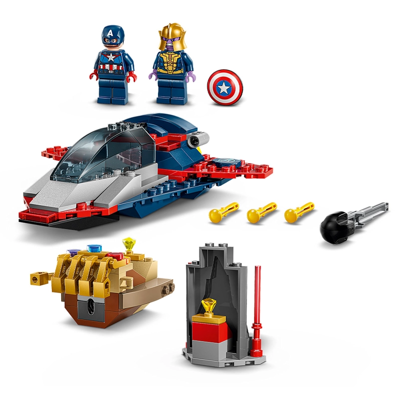 LEGO 76319 CAPITAN AME RICA VS. THANOS - 2