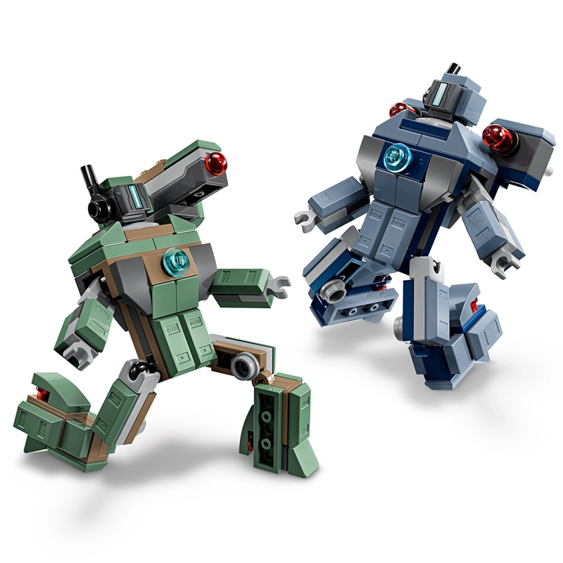 LEGO IRON MAN Y MAQUINA VS DRONES DE HAMMER 76320 - 3