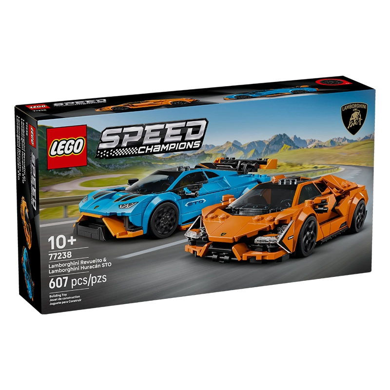 LEGO LAMBORGHINI REVUELTO Y HURACAN STO 77238